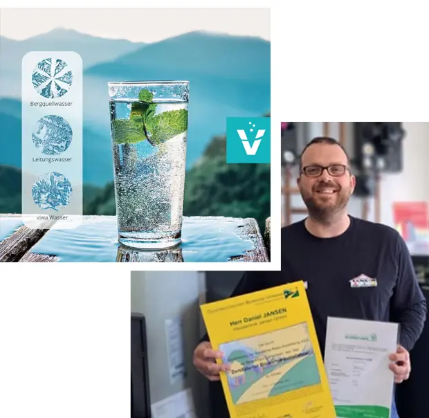 leckeres, gefiltertes Wasser aus dem eigenen Wasserhahn